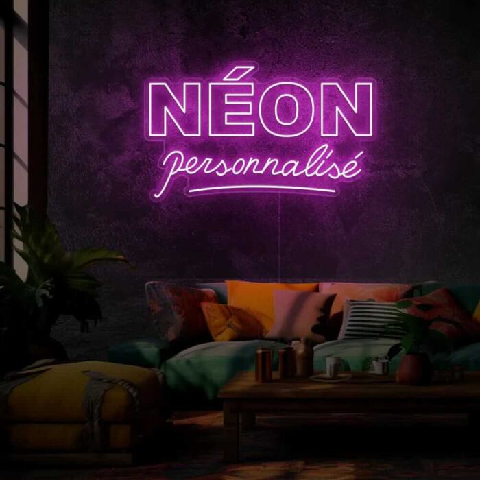 Néon Personnalisé | Enseigne néon LED Sur-Mesure