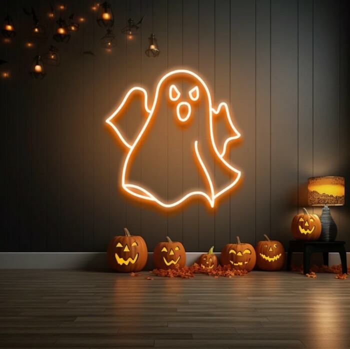 Fantôme Halloween - Néon LED