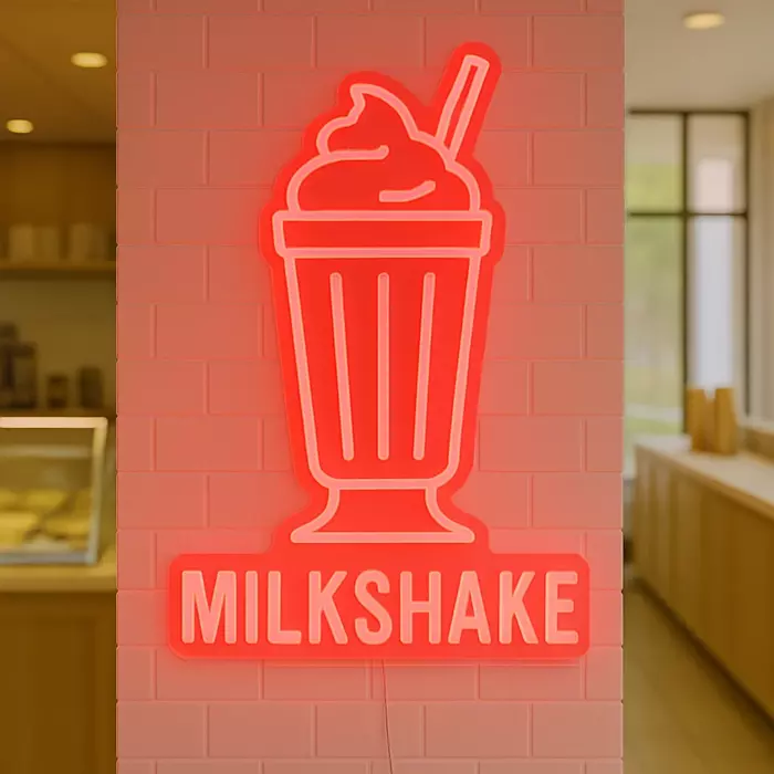 Néon LED Milkshake