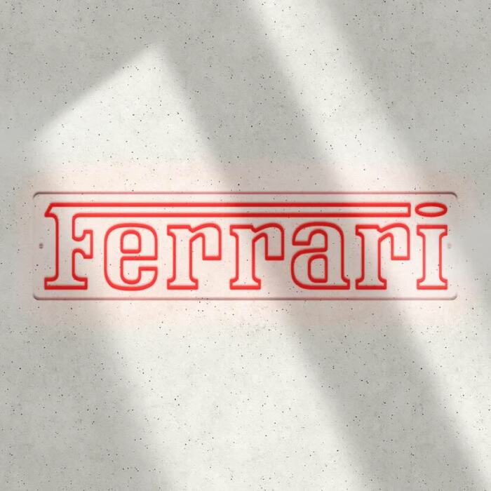 Néon LED mural - FERRARI – Image 2