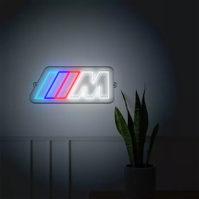Néon LED mural - BMW M Motorsport