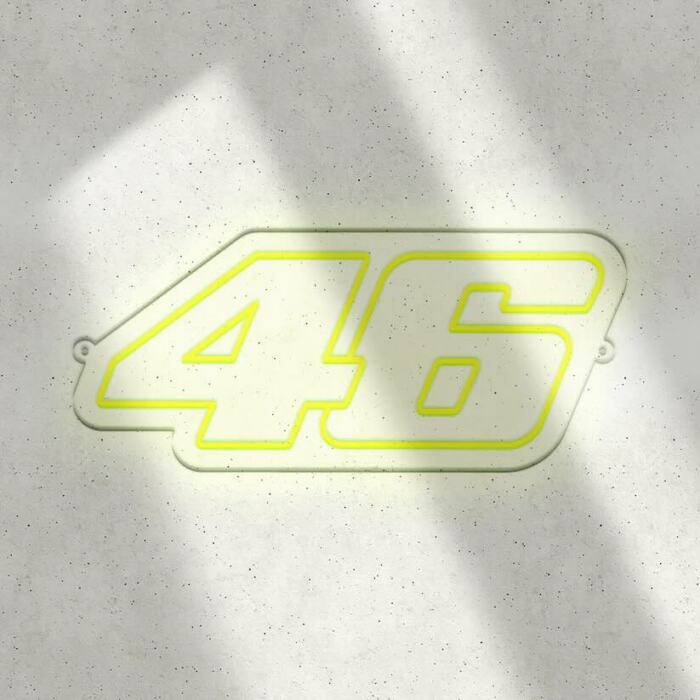 Néon LED mural - Valentino ROSSI '46' – Image 3