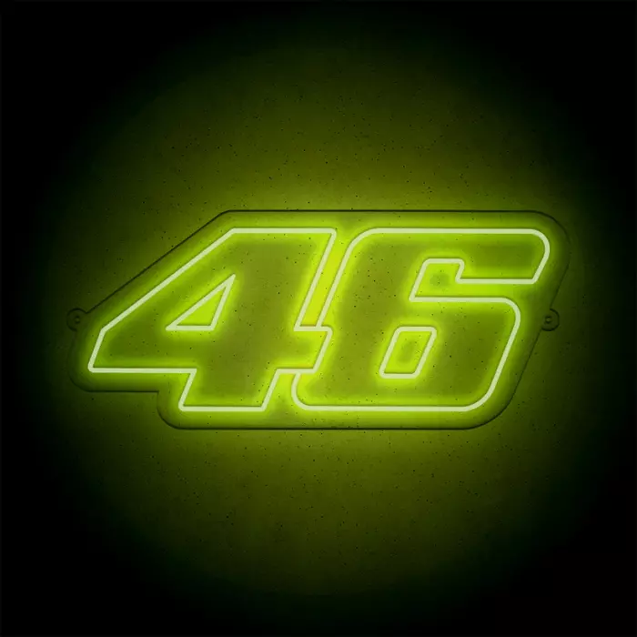 Néon LED mural - Valentino ROSSI '46' – Image 2