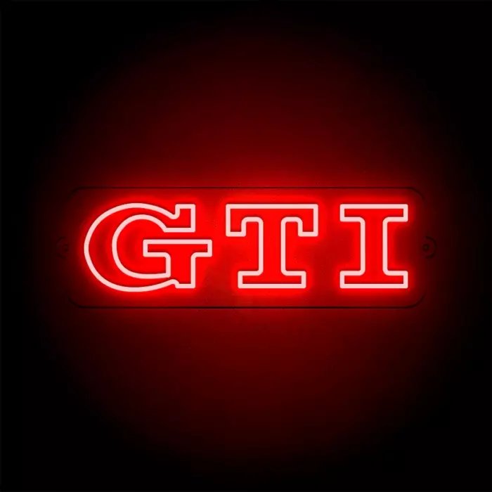Néon LED mural - Volkswagen GTI – Image 2