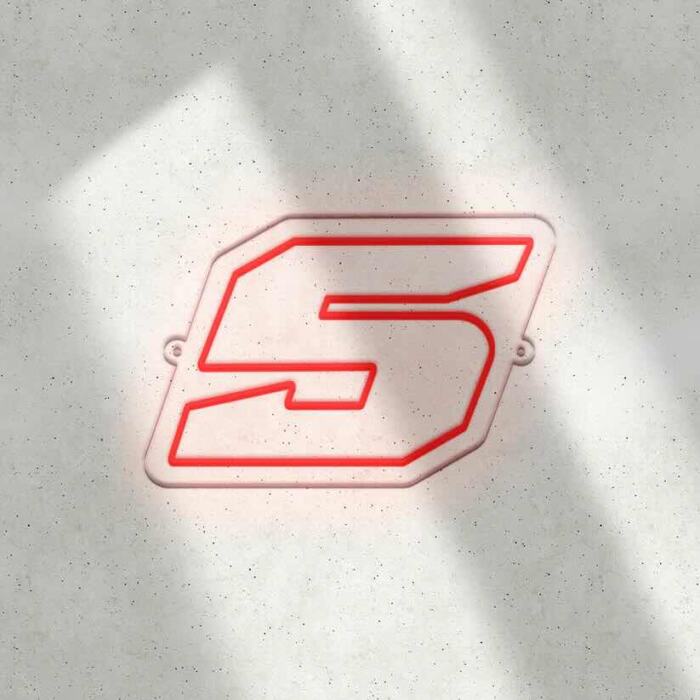 Néon LED mural - Johann ZARCO '5' – Image 3