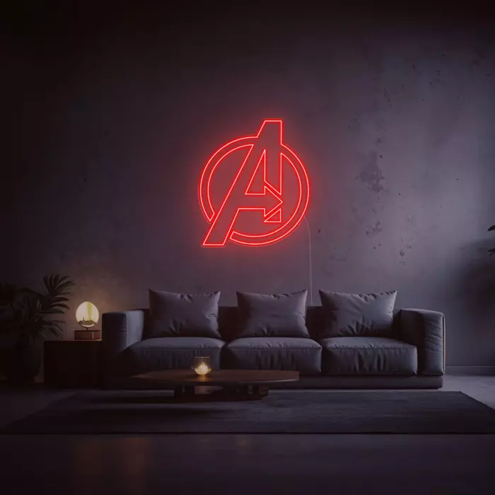 Avengers Logo - Néon LED